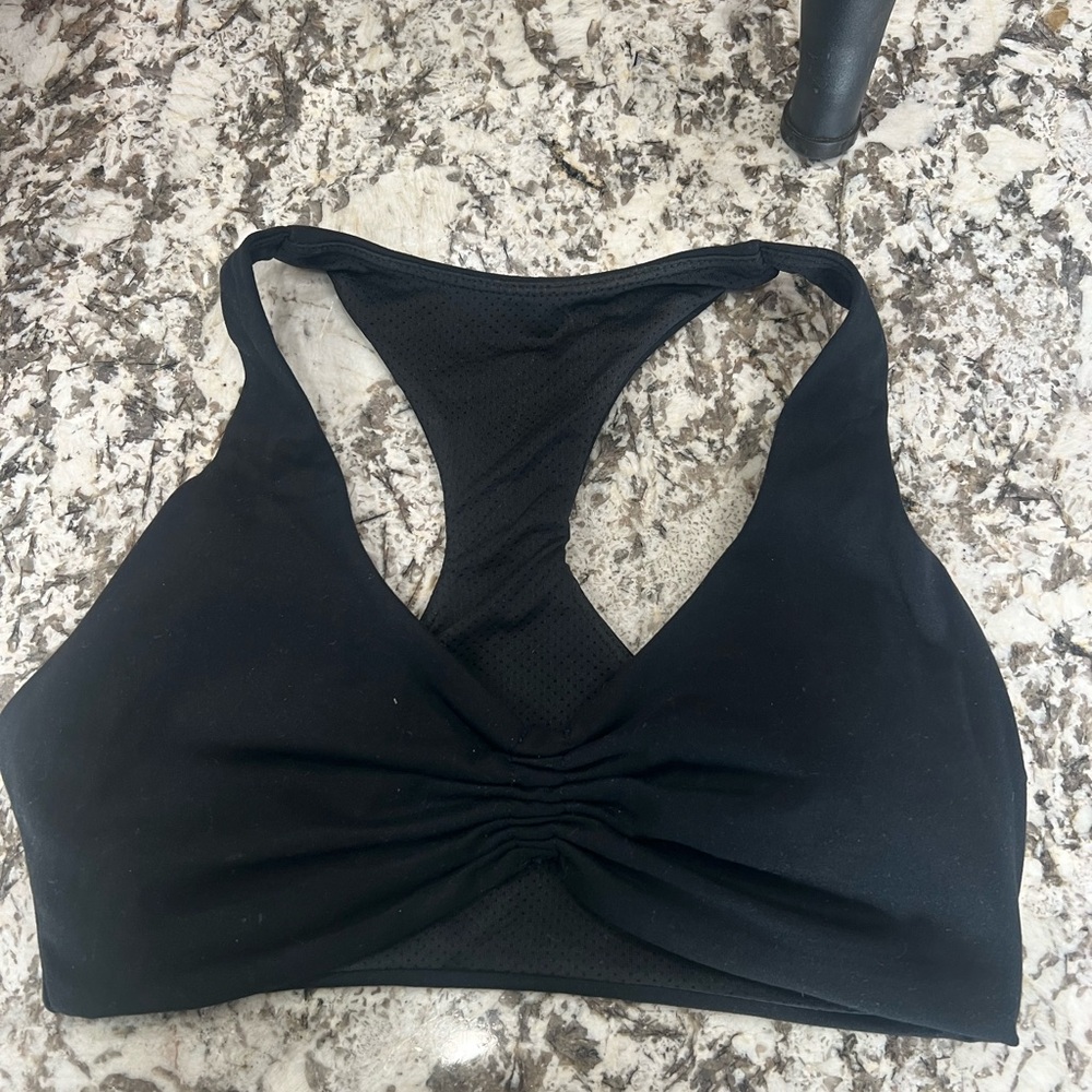 Crop Shop Boutique Black Women's Sports Bra